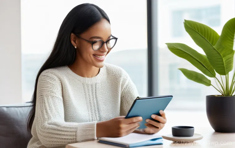 가치 기반 재정계획의 성공적인 사례 공유 - **Prompt 1: Personal Values Guiding Financial Choices**
    A thoughtful young woman, approximately ...