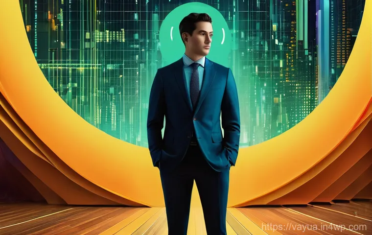 가치 기반 재정계획과 개인 성장의 관계 - **Prompt:** A person (gender-neutral, in their early 30s, wearing smart casual business attire) is s...