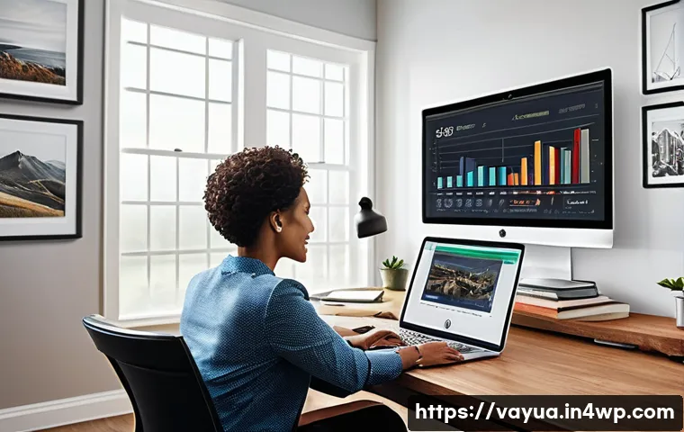 가치 중심의 재정 관리에서의 효과적인 접근법 - A professional, modern home office setting with a person thoughtfully planning long-term financial g...